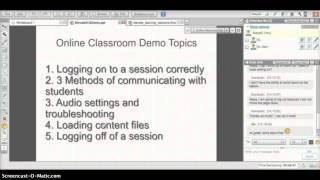 ElevateK12 Online Classroom Tutor Demo