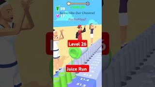 Juice Run Level 26 || Satisfying Gameplay || #shorts #trending #viralvideo