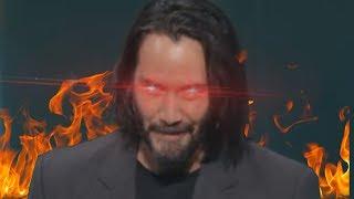 Keanu Reeves uses 10% of his power