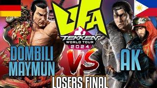 Tekken 8 Dombilimaymun (Feng) vs AK (Dragunov/Shaheen) UFA 2024 Losers Final | TWT Challenger Event