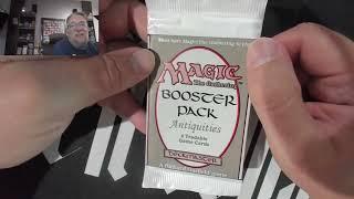 Antiquities Booster opened! Let's release the cards to the world!