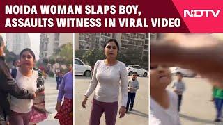 Noida News | Noida Woman Slaps 6-Year-Old Child, Then Hits Neighbour Filming Her