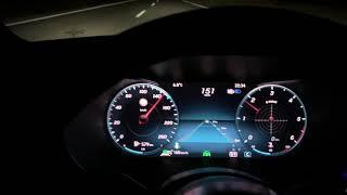 Mercedes Lane change assist at 160 km/h