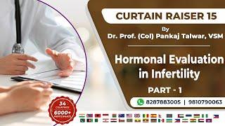 Curtain Raiser 15 - Hormonal Evaluation In Infertility (Part - 1) By Dr. Prof. (Col) Pankaj Talwar