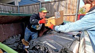 Dumpster Diving to Save 1960’s Photos and Ephemera from the Landfill!