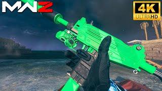 MW3 ZOMBIES - RED ZONE and DARK AETHER w/ WSP STINGER HANDGUN 4K Gameplay (No Commentary)