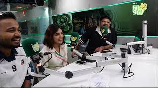 Nazriya Nazim and Basil Joseph live on air -Sookshmadarshini