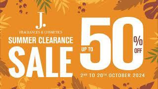 Summer Clearance Sale 2024 | J. Fragrances