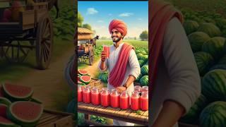 Buffalo Destroys Banana Train for Revenge!  | Village Story #ai #aishort
