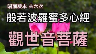 般若波羅蜜多心經-莊嚴唱誦六次經文，時長28分鐘，可供靜心、冥想、安定、讀經使用，背景音樂非常好聽（有字幕）#勵志 #正能量 #心經 ＃觀世音菩薩