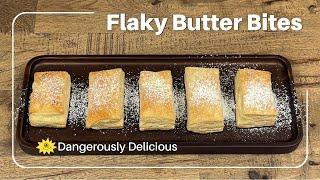 Flaky Butter Bites: Crispy Layers of Joy