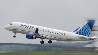 Buy One United E175 Departure - Get a Second United E175 Departure FREE! Two Great Persepctives!