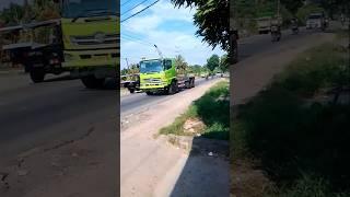 Cool green Hino trucks,#youtubeshorts,#trending.