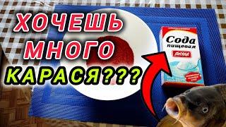 Прикормка ВУЛКАН(ГЕЙЗЕР)заманит много КАРАСЯ и спасет твою рыбалку! Версия 2.0.