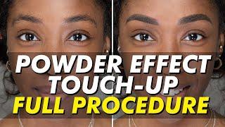 Powder Effect touch-up for Nneya Richards by Nadia Afanaseva | Eye Design New York