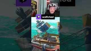 GOING DOWN WITH THE SHIP IN SEA OF THIEVES  | wolfched on #Twitch