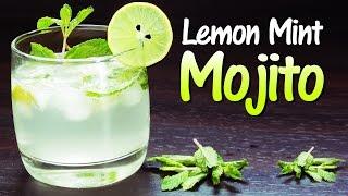 Lemon-Mint Mojito | Mojito Mocktail | Non-alchoholic Mojito | Virgin Mojito