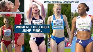 Women's European Athletics Championships U23 High Jump Final 2023