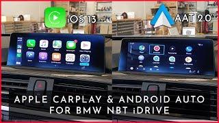 Apple CarPlay ( iOS13) & Android Auto Integrated on BMW NBT iDrive - on F30 328i