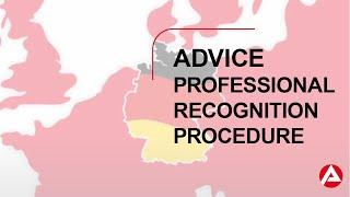 Advice for your professional recognition procedure for Germany