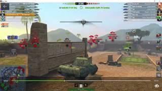 VK100 01P Dramatic Win, WOT Blitz, Warlords2k, T-O-G Clan