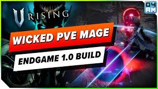 V Rising 1.0 WICKED Endgame PvE Mage Build - Insane DMG, Crits & Lifesteal!