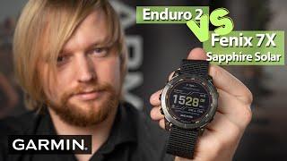 Garmin Enduro 2 czy Fenix 7X Sapphire Solar - Jakie są różnice?