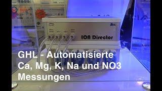 Fisch&Reptil: GHL ION Director -Automatisierte Ca, Mg, K, Na und NO3 Messungen