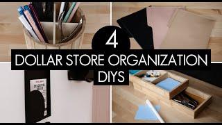 *NEW* Dollar Store Organization Ideas