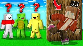 SPEEDRUNNER became MYSTIQUE to CHEAT and HIDE vs HUNTERS : JJ vs Mikey in Minecraft Maizen!