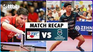 FULDA vs. BAD KÖNIGSHOFEN (Tischtennis Bundesliga Recap) | 2024 Matchday 3