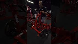 Lat Biased Chest Supported Machine Row