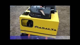 Masalta Double Drum Vibratory Roller Customer Demo Video