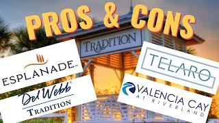 The Pros & Cons Of New Construction 55 And Over Communities In Tradition Port St Lucie, FLorida