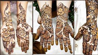 super mehndi design 2023 new style // simple mehndi design // full hand heavy mehndi design