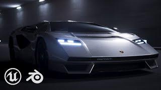 Lamborghini Countach LPI800-4 | Unreal Engine 5 Cinematic