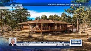 27854 Meadow View Drive  EVERGREEN, CO Homes for Sale | coloradohomes.com