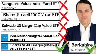 US Value ETFs Have No Value except BRK! Emerging Value ETF OK