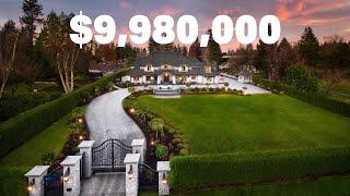 A look inside this Grand-Scale Luxury Estate Residence | $9,980,000