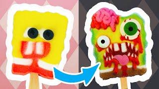 How To Make A Zombie SpongeBob Popsicle!