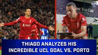 Thiago Alcantara Breaks Down His Sensational Champions League Goal vs. FC Porto | CBS Sports Golazo