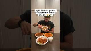 Indian most popular chicken dishes (chicken 65, tikka masala, butter chicken, biryani)