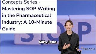 How to Write Effective Standard Operating Procedures (SOPs) in Pharma | Step-by-Step Guide