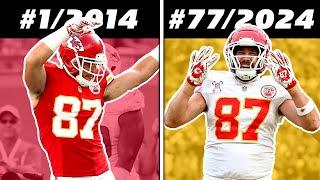 Travis Kelce's 77 Franchise-Leading Receiving Touchdowns