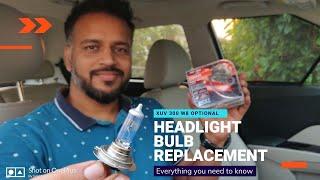 Car Headlight Bulb Replacement II Change Car Bulb At Home II