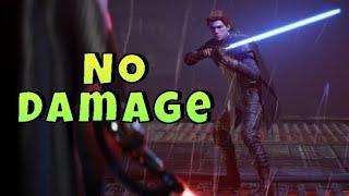 Can you beat Star wars: Jedi Fallen Order without taking damage?