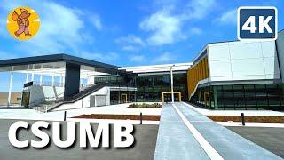 CSUMB Campus Walking Tour | Cal State Monterey Bay {4k}  Binaural Sound