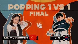 Crazy Final || Lil Mushroom (Сhina) vs Jin (Korea) || V1 Popping Battle 06.08.2024