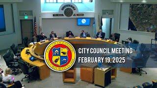 Oceanside City Council - February 19, 2025