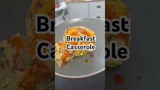 Christmas Breakfast Casserole #casserole #christmas #cooking #homemade #breakfast #recipe #yum